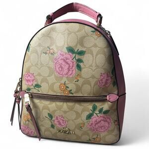 Coach jordyn floral mini backpack